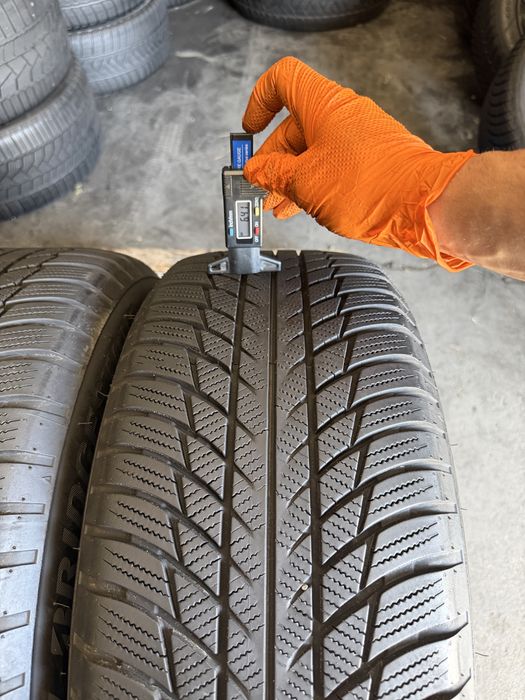 4 anvelope iarna 225/55/17 , Bridgestone , RunFlat , 6.5 mm