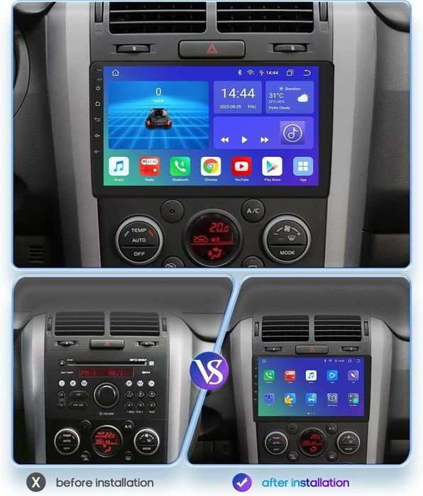 Мултимедия за Suzuki Grand Vitarа Двоен дин навигация Android 2DIN