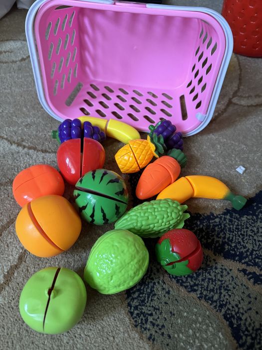 Детская кухня, посуда, овощи/фрукты