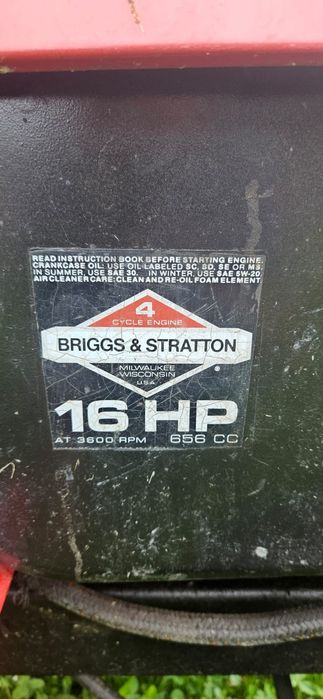 Vand tractoras 16 cp