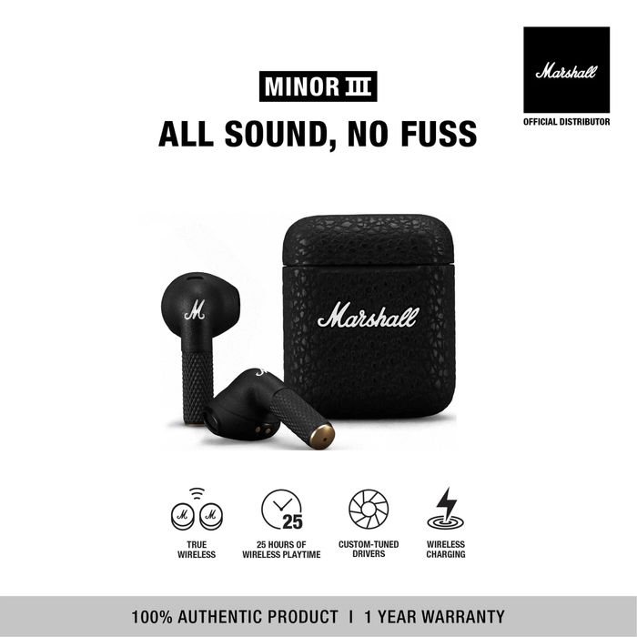 Новый Marshall Minor 3 • Наушники •