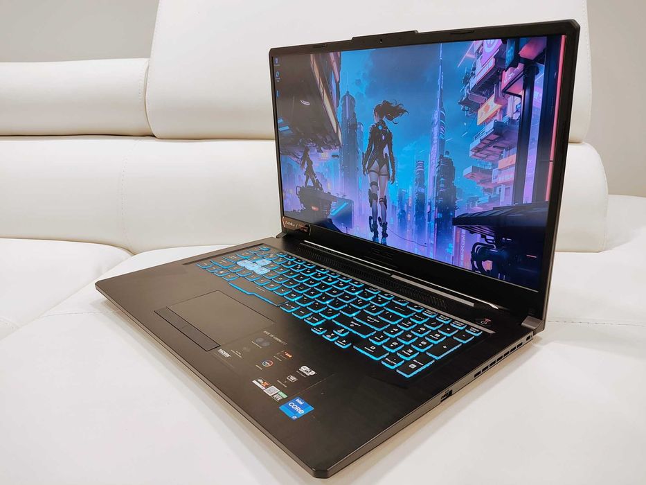 Laptop gaming Asus TUF, intel core i7 -11800H, RTX 3050 TI,  17,3 inch