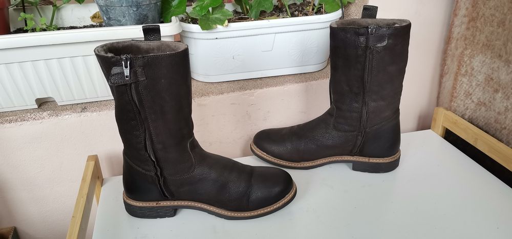 Ботуши Clic! Естествена кожа 40 н.