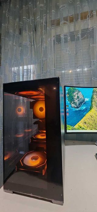 Комютър за Гейминг и Забавления Ryzen 7 7700/32Gb/1TB SSD nVme/Asus RТX 4060TI/WiFi & BT/Гаранция