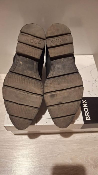 Botine dama din piele Bronx 38