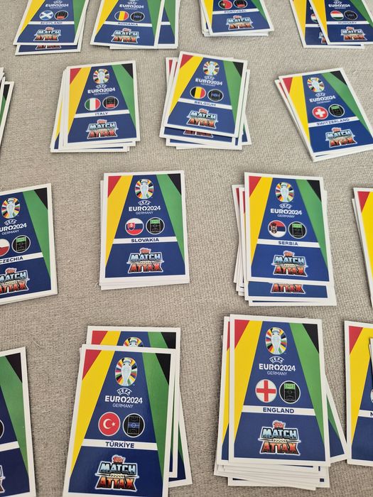 РАЗМЕНЯМ  карти Match Attax  EURO2024