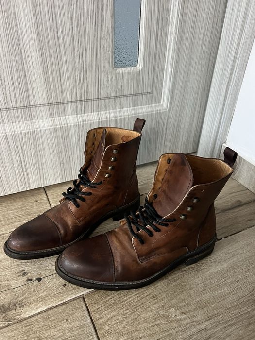 Vand ghete din piele ,maro.