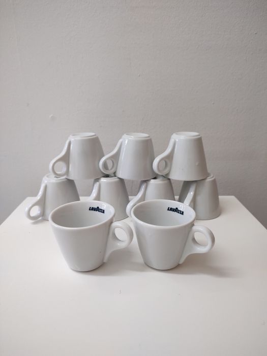 Lavazza чаши за кафе 9 бр малки и 9 бр големи
