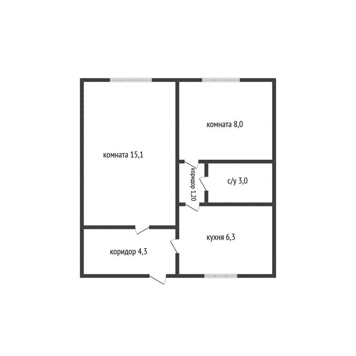 продам 2 ком квартиру