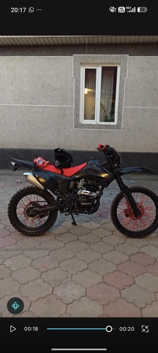Мотоцикл эндуро 06