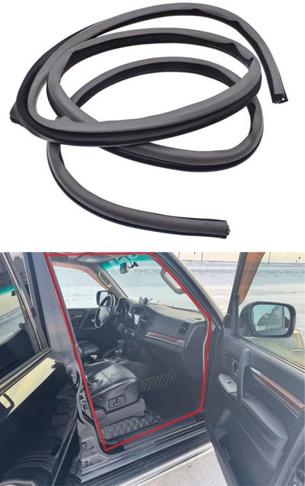 Уплотнитель двери Паджеро 4