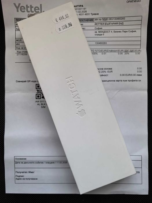 Нов Apple Watch 11 42mm Jet Black с Гаранция