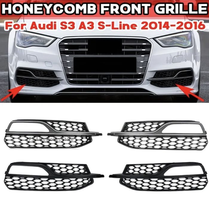 Предни решетки за мъгла за Ауди S3 A3 S-Line