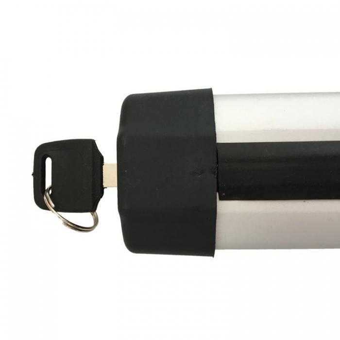 2бр. Алуминиеви Греди Багажник за Таван на Кола Автомобил с Ключ 120см