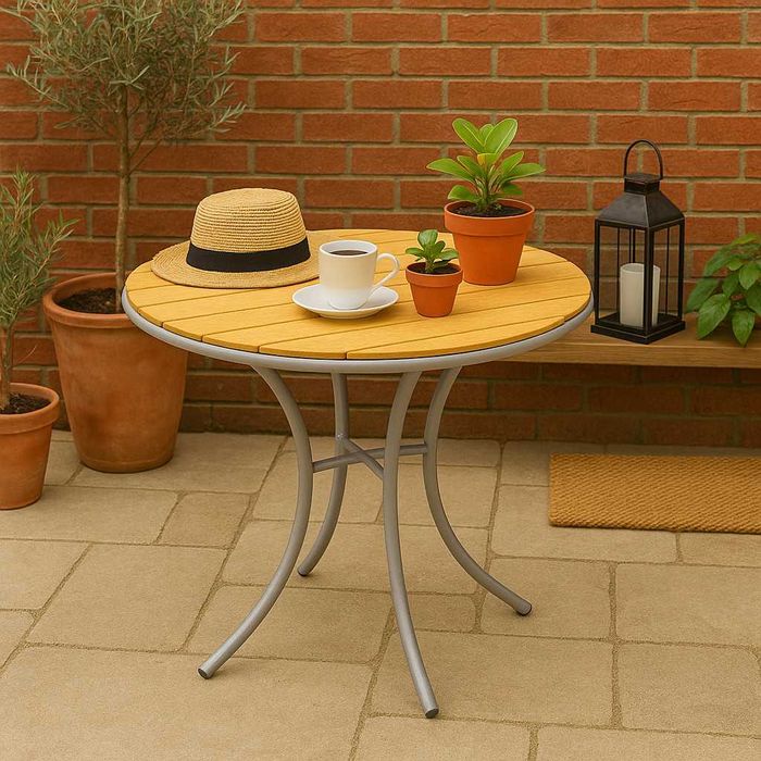 Маса Muhler Bistro Polywood, 70xH72см