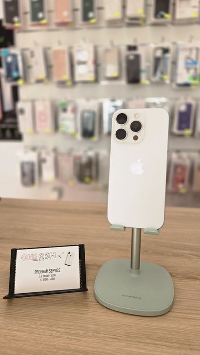 iPhone 16 Pro 256GB White Titanium – Second-Hand in stare excelenta!