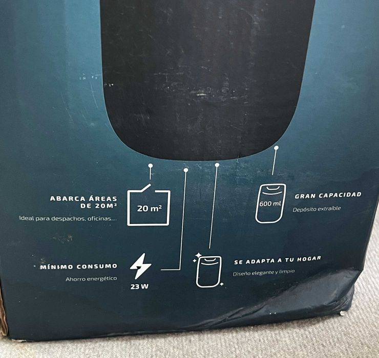 Dezumidificator Cecotec BigDry 2000 Light Black 23W 20mp