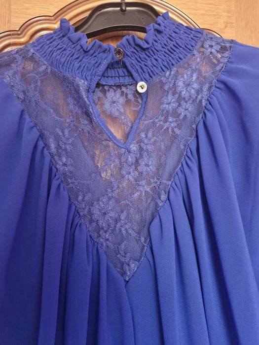 Bluza dama albastra,one size