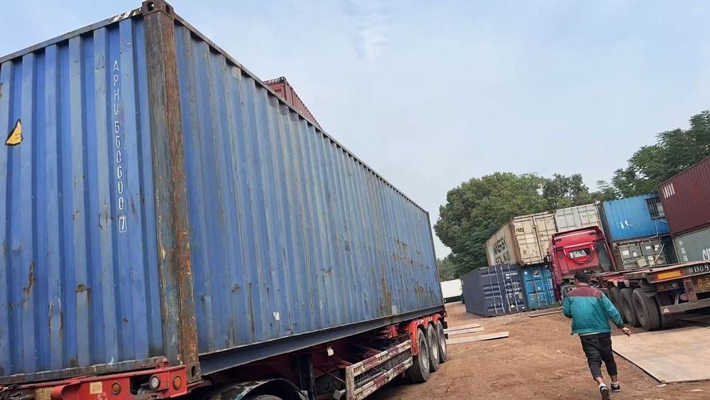 Контейнер 40футовый морской