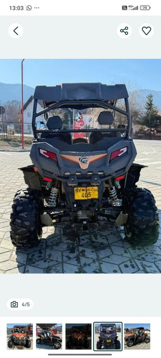 Vand utv cf moto UForce 550
