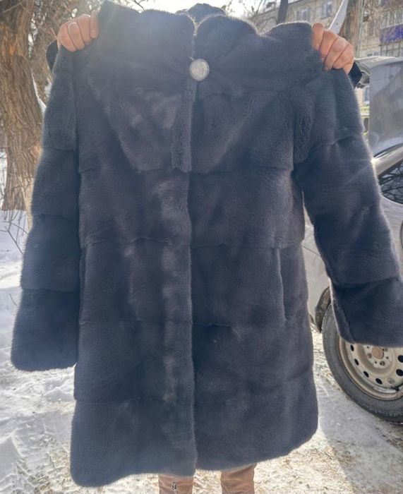 Норковая шуба 44-46 размера