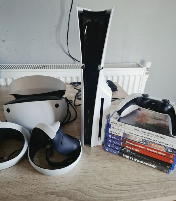 PS5, VR2, controllere+ jocuri