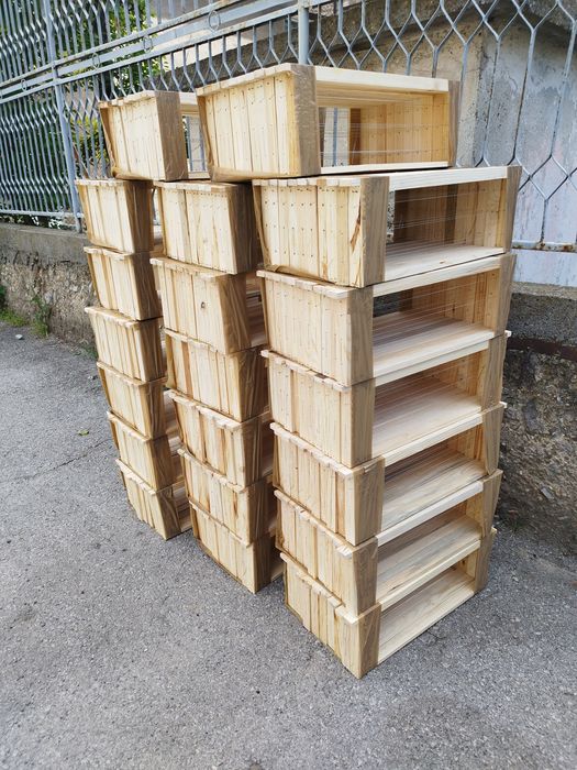 Пчелни рамки ДБ,сглобени ,обтелени