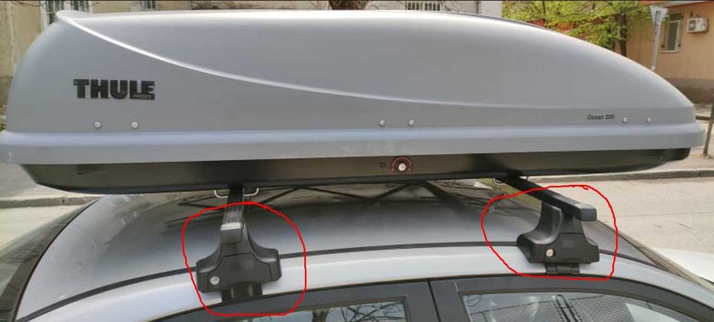 Напречни греди Thule (Тюле) Шведски.