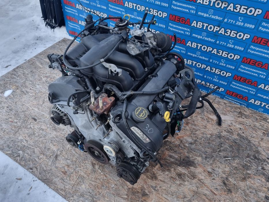 Двигатель AJ-DE на mazda tribute.