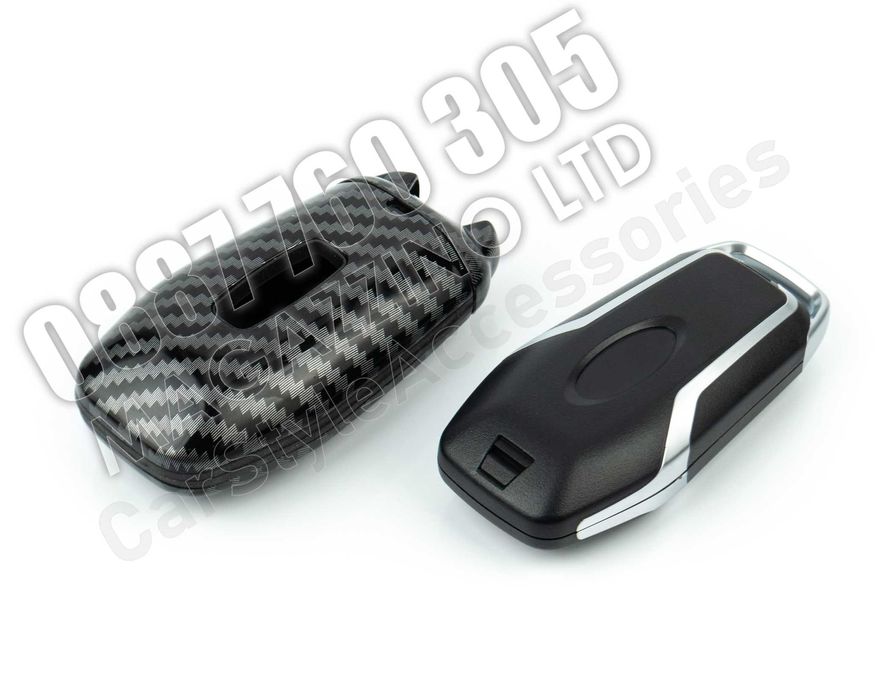 Карбонова Кутийка за Ключ Форд Калъф за Ключ Ford