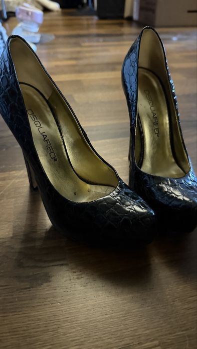 Pantofi cu platforma Dsquared2