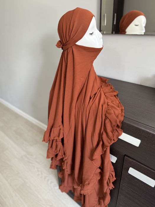 Химар двухслойный с рюшками