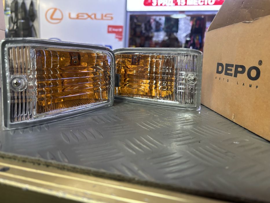 Поворотники в бампере тойота рав  2 поколение