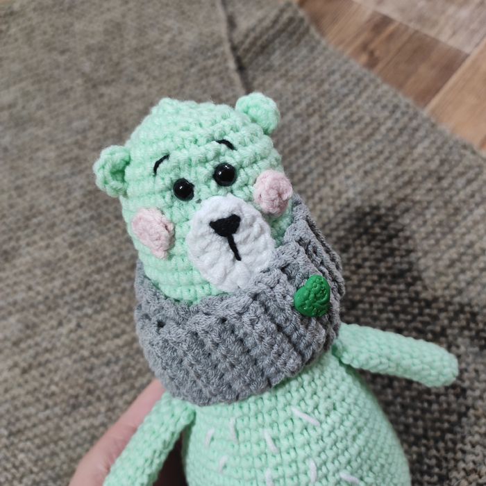Вязаная игрушка амигуруми handmade