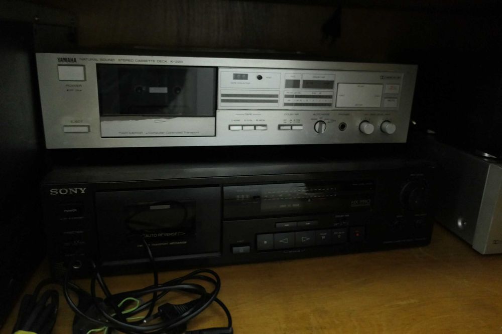 Dublu Deck Pioneer Sanyo Kenwood Yamaha Sony Teac JVC Caseta