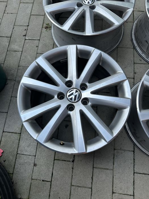 Jante originale 17 5 112  Wv Passat Touran Saran  CC Tiguan T ROC Jetta Golf 6 7 Skoda Octavia Superb Karoq Kodiaq Audi Seat
