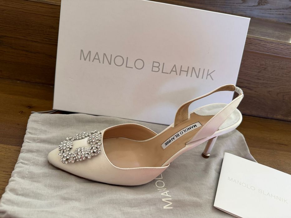 Обувки Manolo Blahnik Hangisli 7см