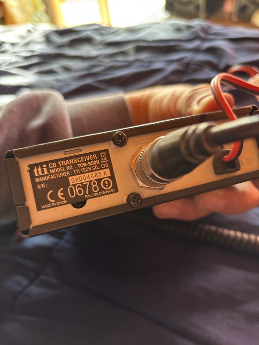 Statie radio 12v cu antenă msgnetică