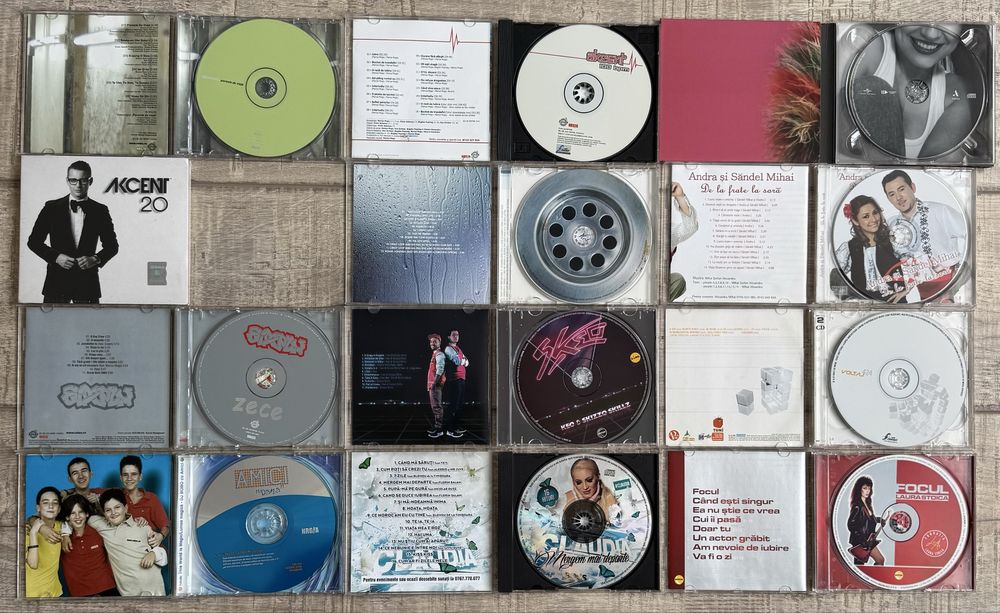 Pachet 2 - 24 cd-uri cu muzica romaneasca