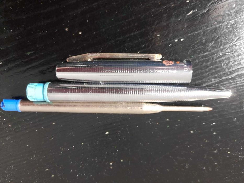 Винтидж руски комплект писалка и химикалка Олимпиада Москва 1980