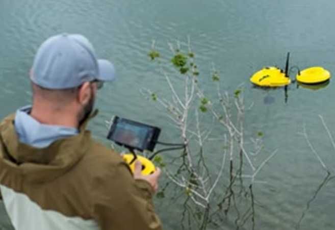 Nou drona subacvatica CHASING  1080p GPS 6h autonomie pescuit
