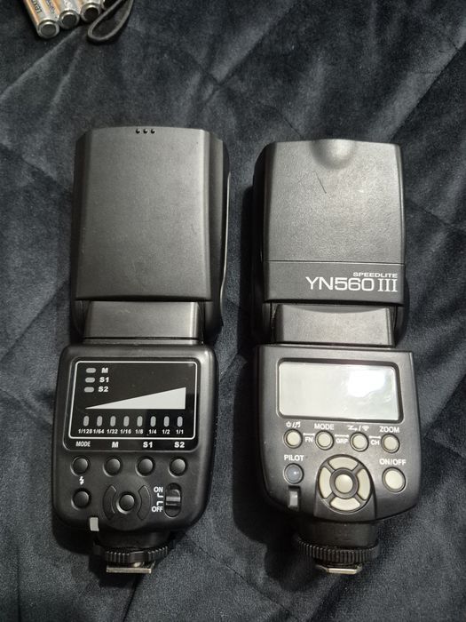 Set de doua blitzuri manuale pt Canon