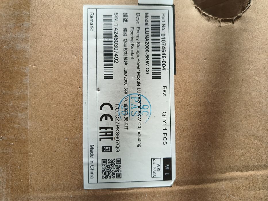 Modul BMS Huawei baterie Luna