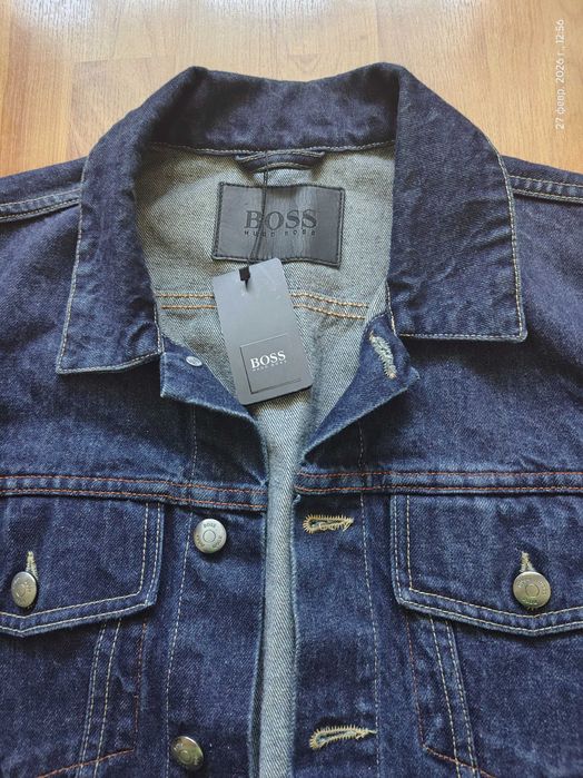 Куртка джинсовая Hugo Boss (Германия),премиум,оригинал,новая,р-р 48