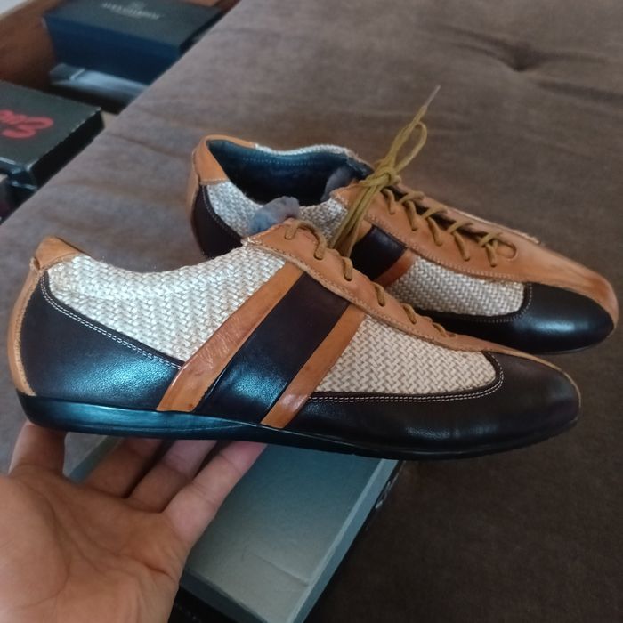 Кожаный обувь 40 размер