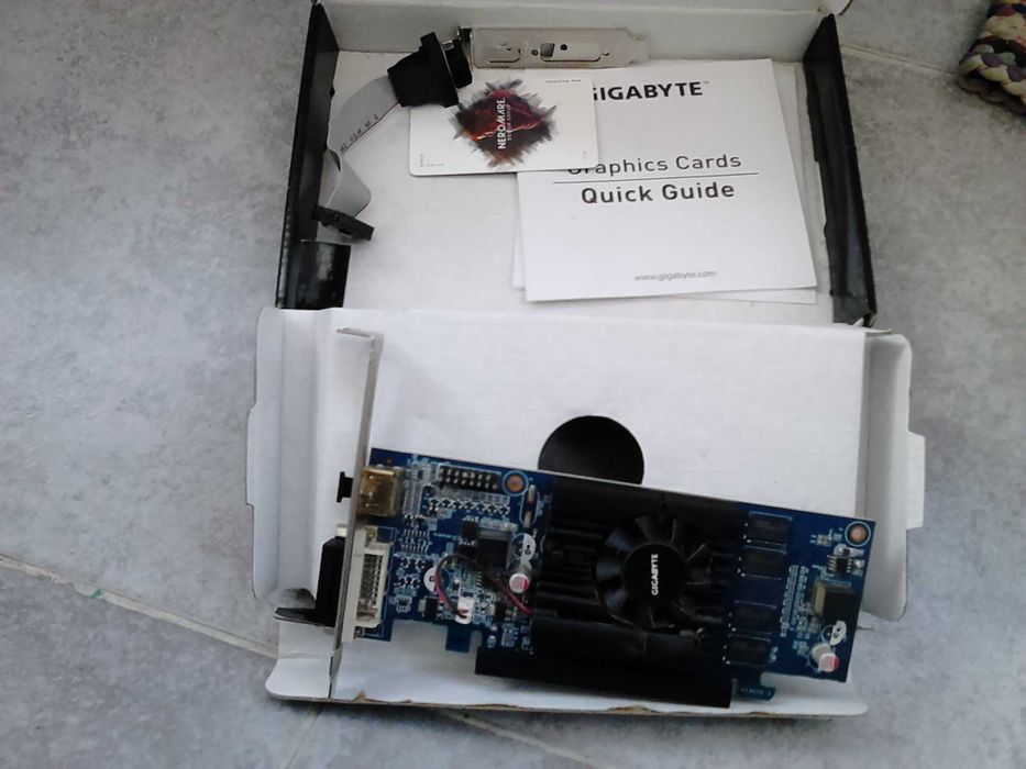 Видео карта: Gigabyte GeForce 210 DDR3 1024mb - с HDMI изход