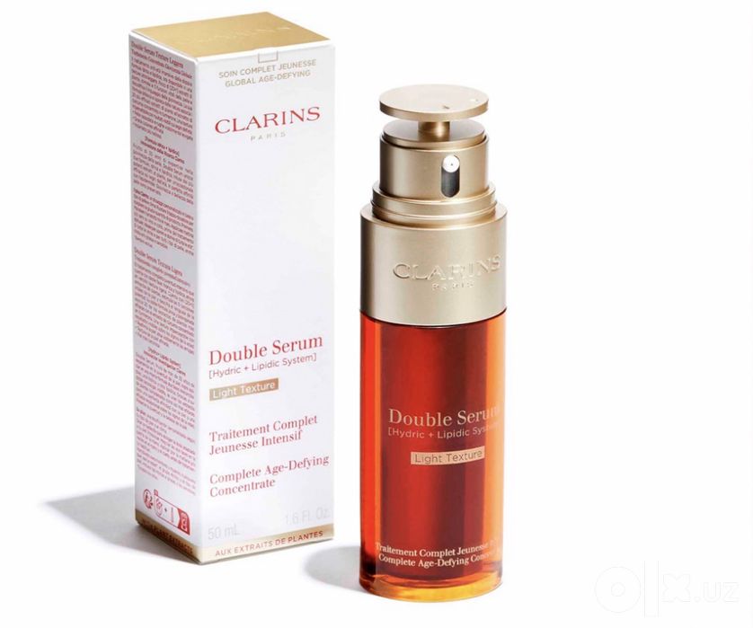 Clarins Double Serum Light сыворотка с лёгкой текстурой
