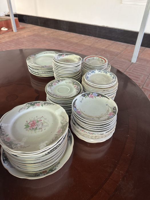 Тарелки разного размера общий 85шт