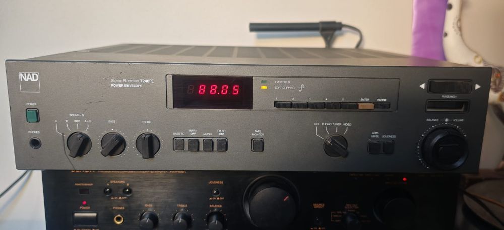 Amplificatoare Nad 7240pe și Denon pma 655r