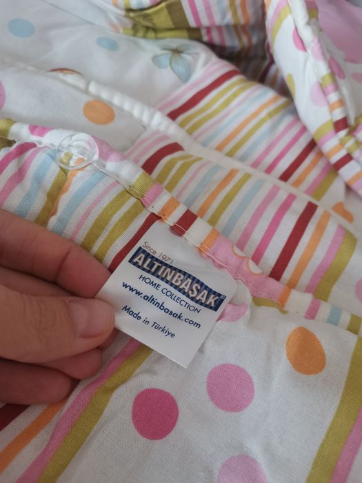 Бортики на манеж + одеяло